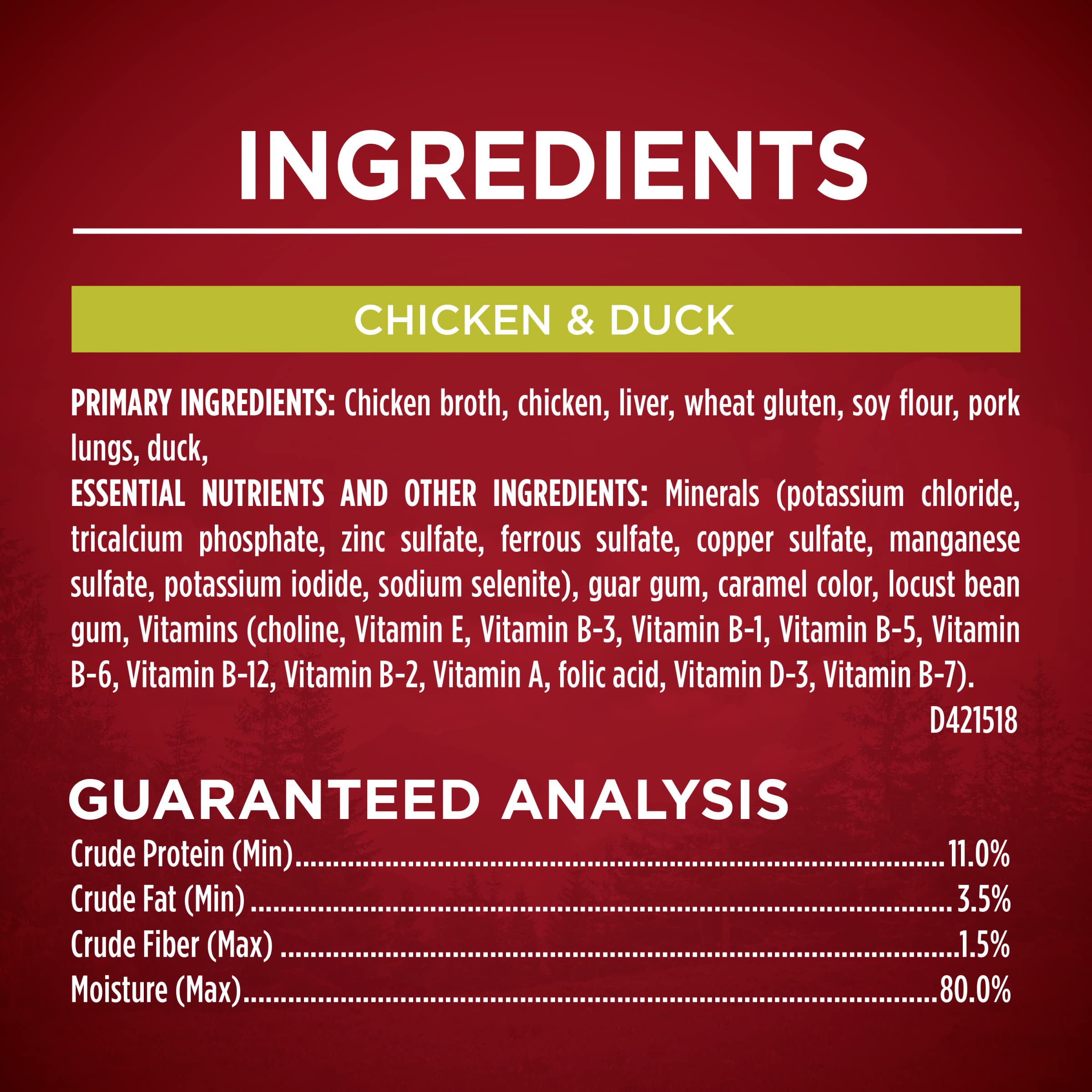 Purina ONE True Instinct Tender Cuts in Gravy with Real Turkey and Venison, and with Real Chicken and Duck High Protein Wet Dog Food Variety Pack - (Pack of 6) 13 Oz. Cans