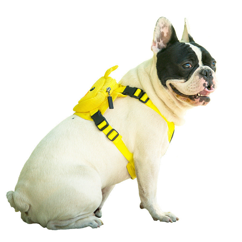 Pet vest chest strap