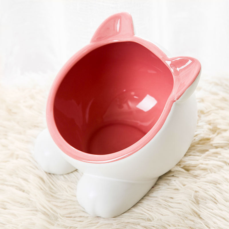 Cat bowl dog bowl