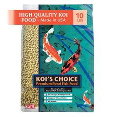 Kaytee Koi's Choice Koi Floating Fish Food, 10 Pound