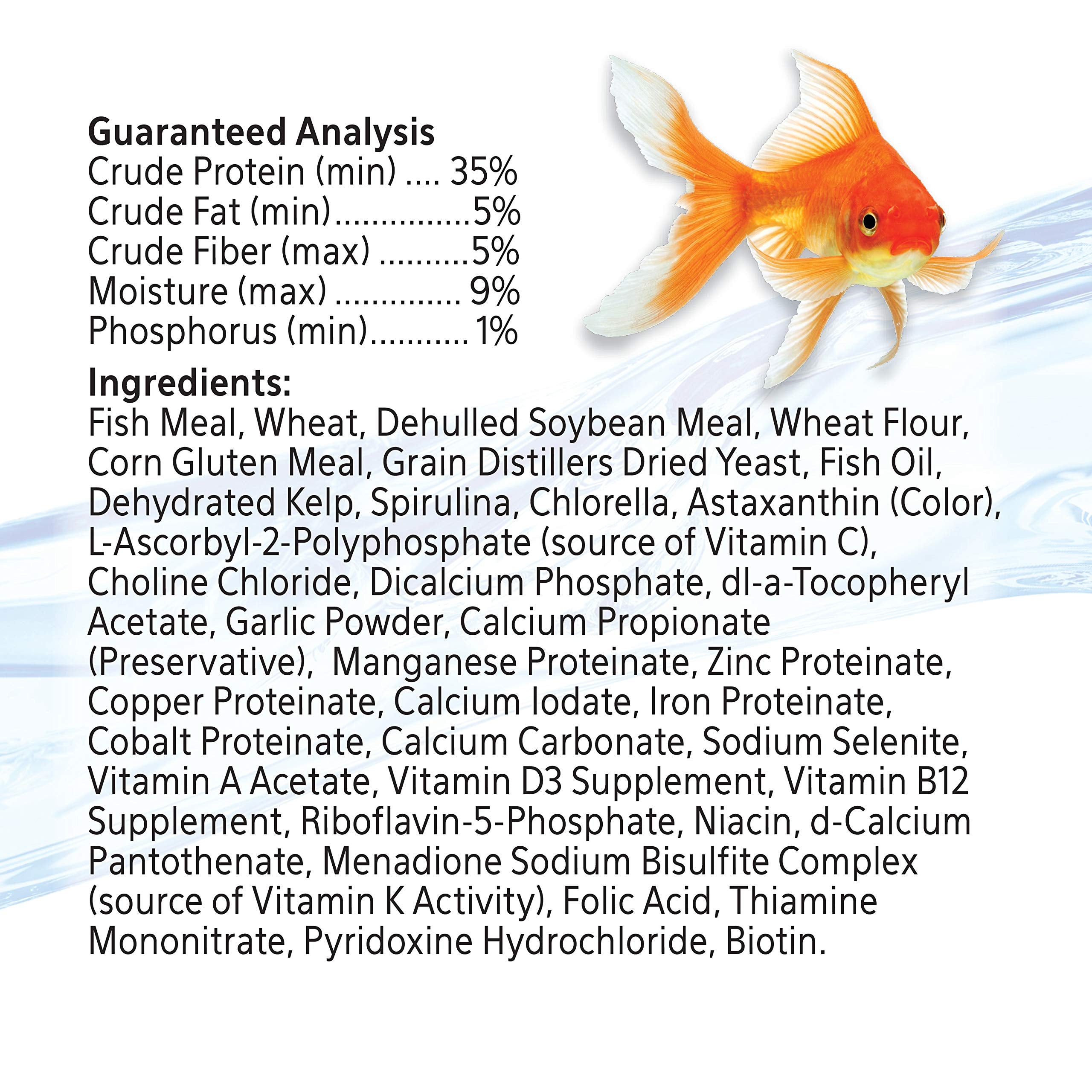 Aqueon Goldfish Fish Food Slow Sinking Granules, 5.8 Ounce, 100106053