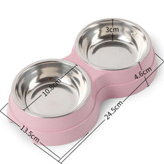 Double Pet Bowls