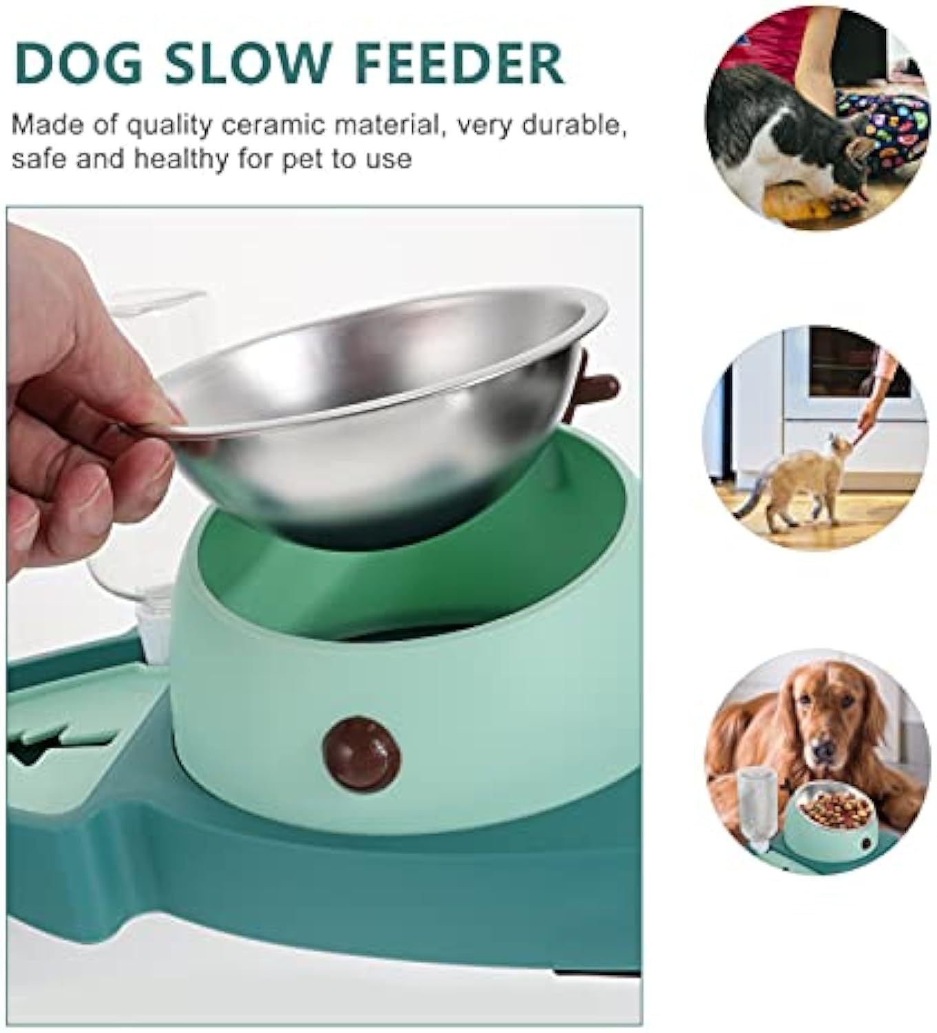 Pet food bowls