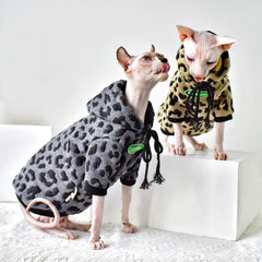 Pet Cotton Camouflage Sweater Hairless Cat