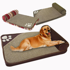 Dog Kennel Pet Bed With Pillow