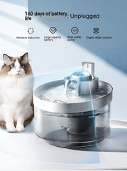 Water Fountain Wireless Induction Drink Fountain