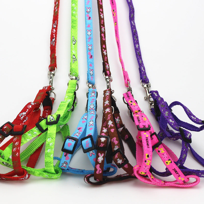 Printed patch pet leash