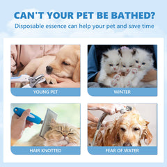 Dogs And Cats Clean Hair