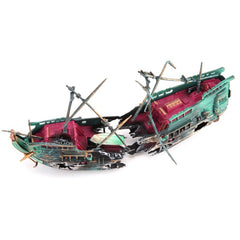 A shipwreck for an aquarium