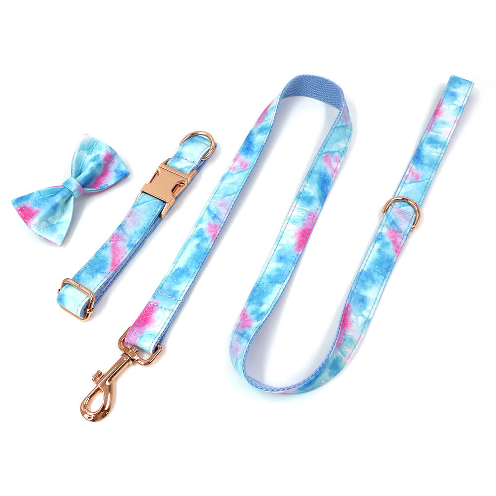 Rose Gold Pet Collar Leash