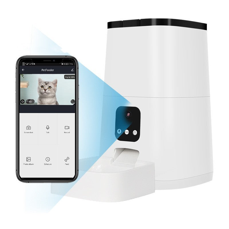 Intelligent Timed And Quantitative Fully Automatic Pet Feeder