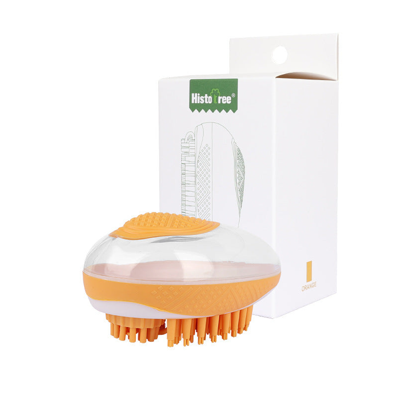 Dog Cat Bath Brush 2-in-1 Pet SPA Massage