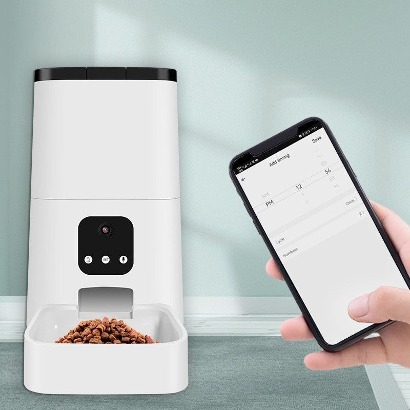 Intelligent Timed And Quantitative Fully Automatic Pet Feeder