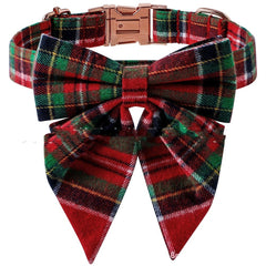 Collar with bow tie