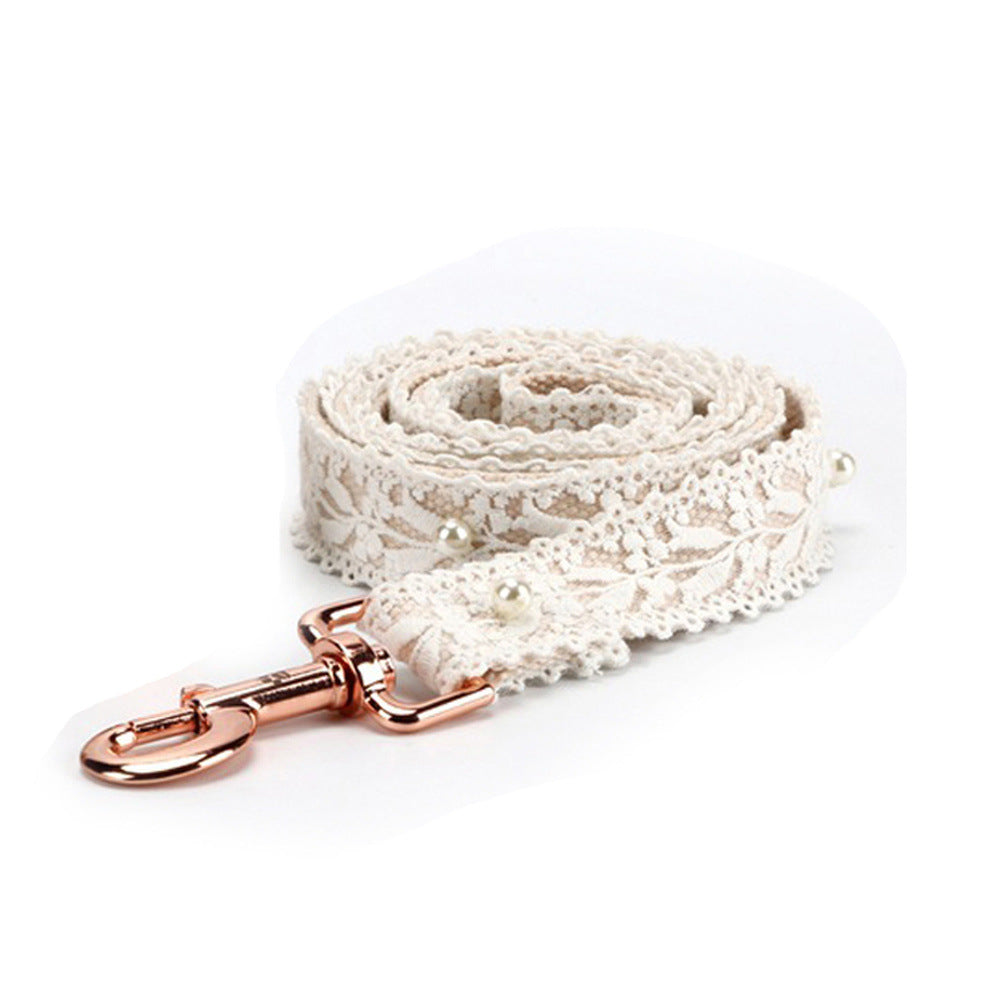 Lace Flower Pet Harness