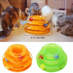 Pet Cat Crazy Ball Disk