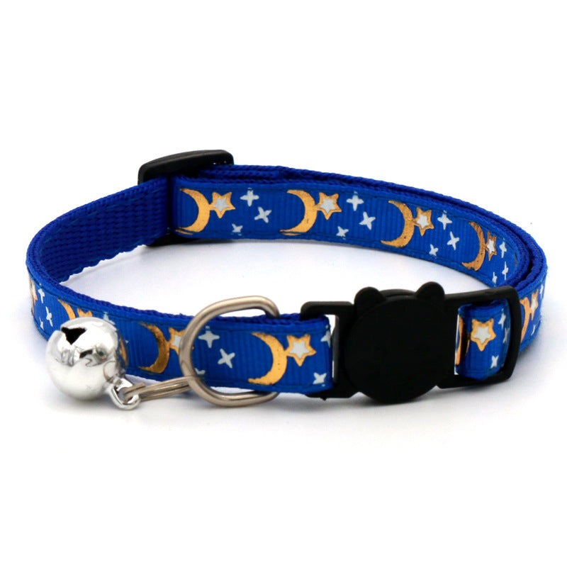 Pet Bronzing Moon Cat Dog Collar