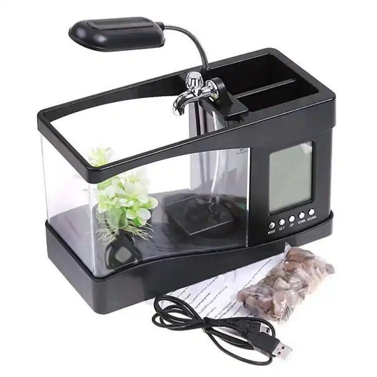 A designed integrated desktop aquarium