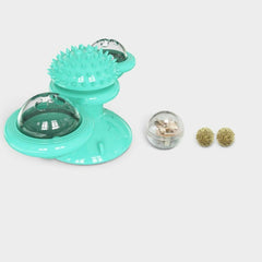 Catnip Balls Cute Rotating Interactive Cat Toy  - Free Shipping