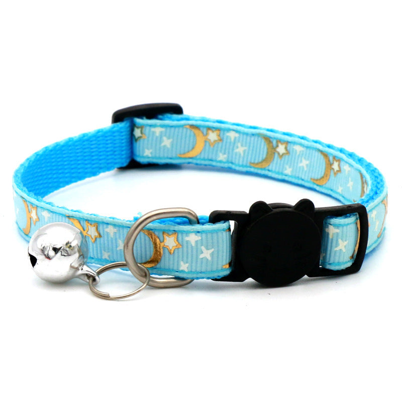 Pet Bronzing Moon Cat Dog Collar