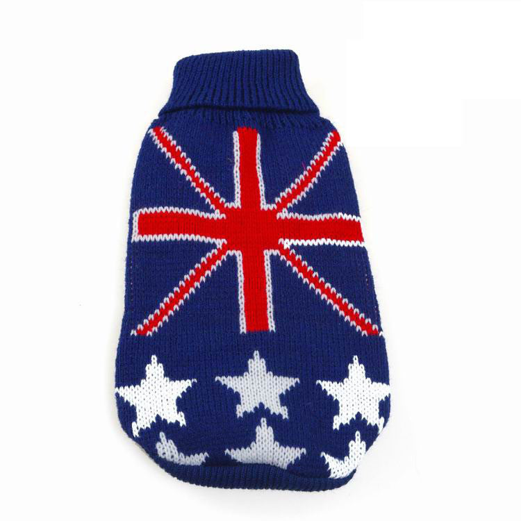 Fashion Pet Print Warm Sweater