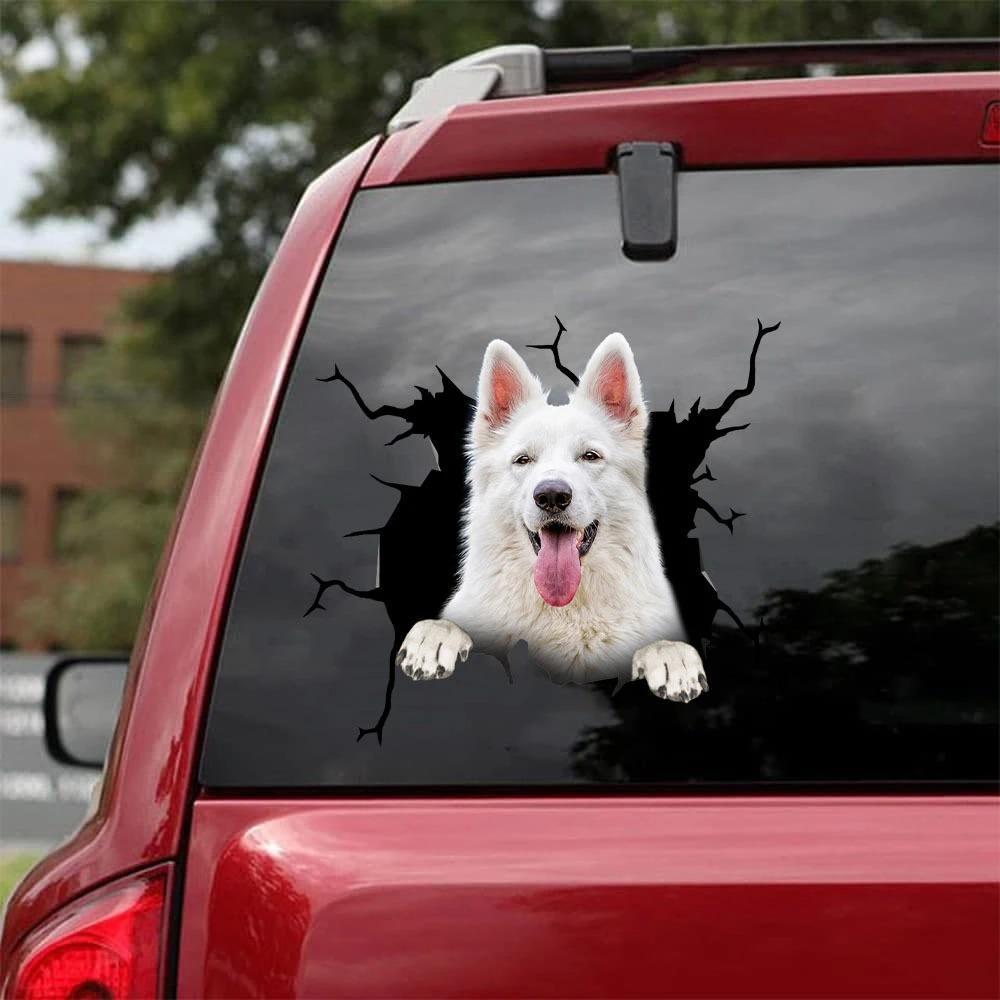 Animal Wall Stickers All Kinds Of Puppy Creative Hole Car Window Electrostatic