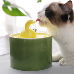 rabbit model-olive green drinking fountain