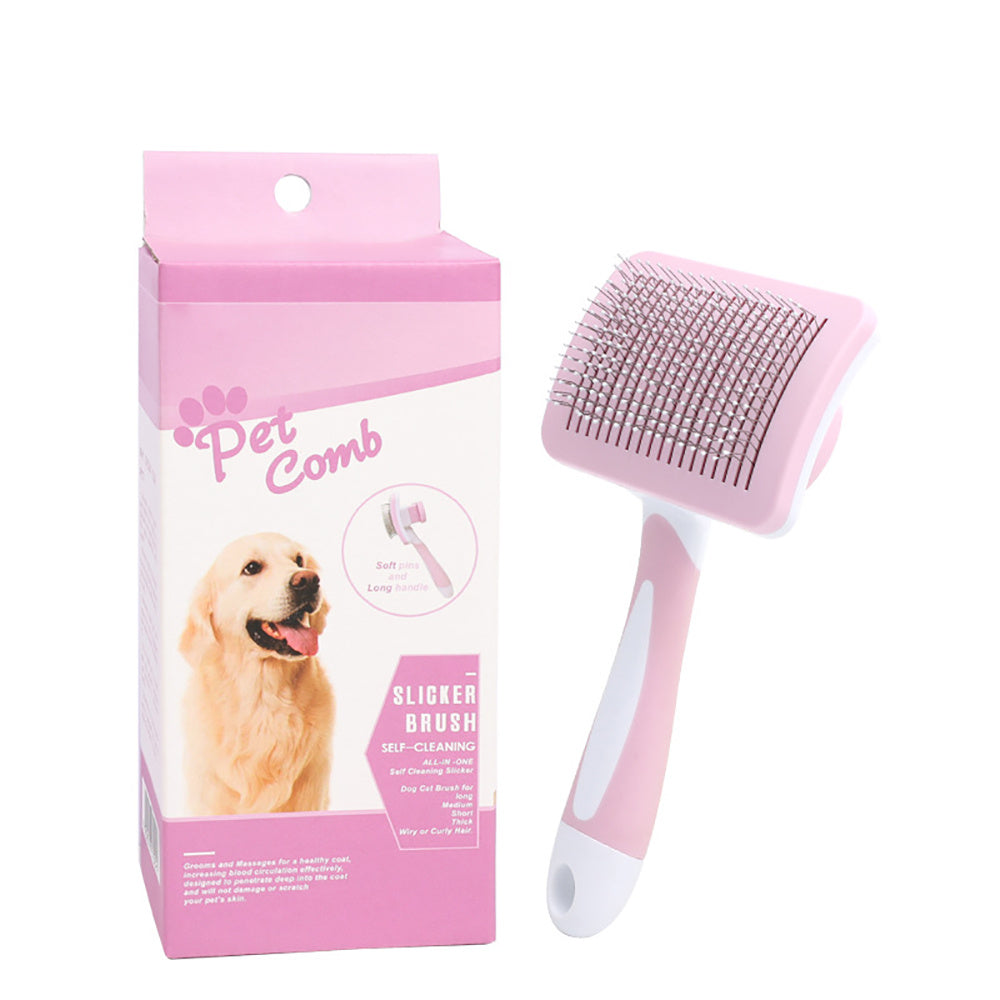 Self Cleaning Slicker Brush For Dogs