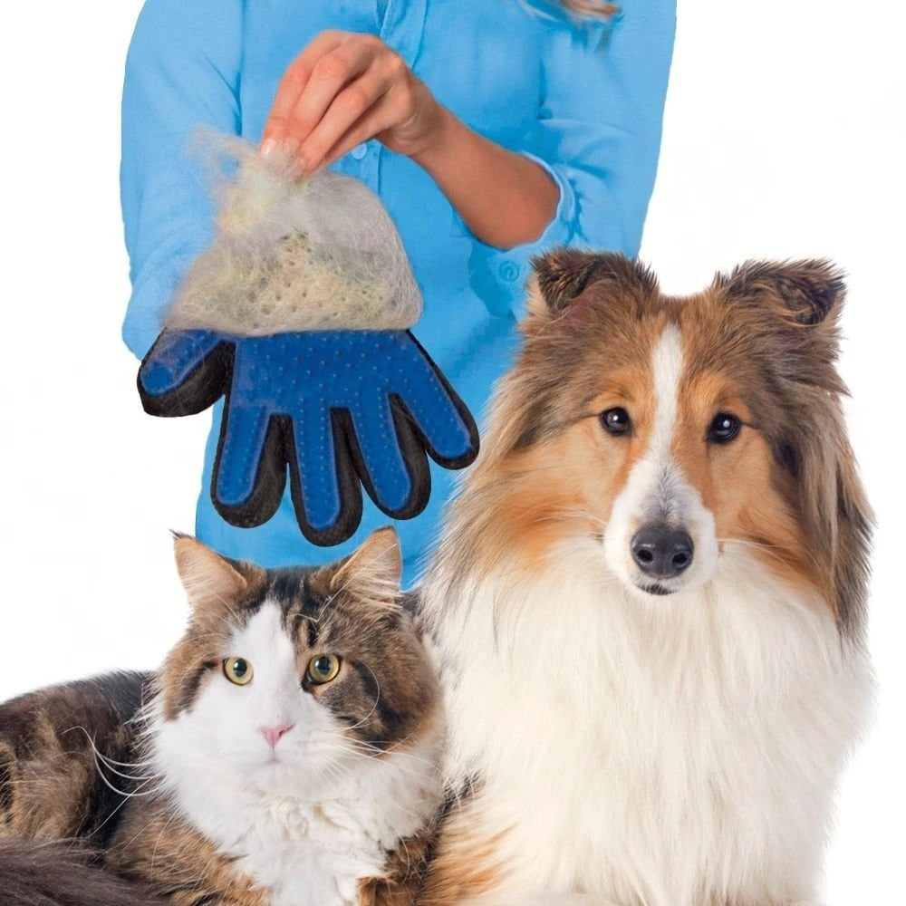 Grooming Glove For Cats and For Dog