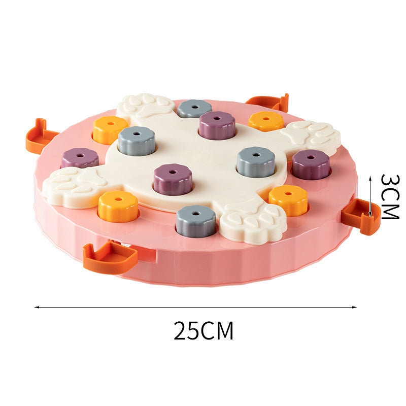 Dog toy plate