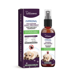 Tick repellent spray