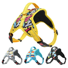 Pet Harness Reflective Leash Set