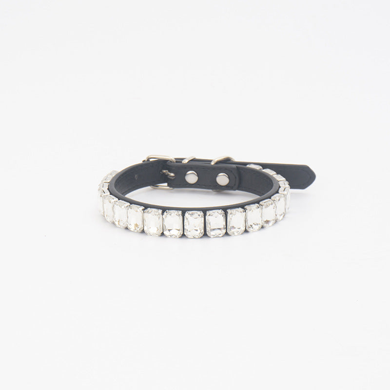 Diamond pet collar