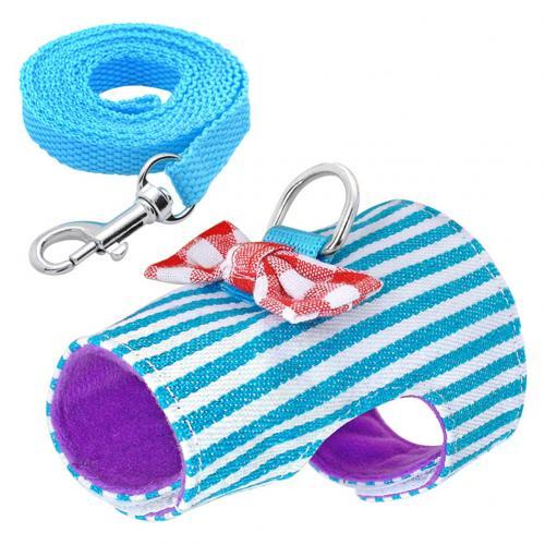 Small Pet Hamster Vest Traction Rope